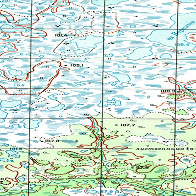 Avenza Systems Inc. Soviet Genshtab map - q43-079/080--(1979) - Russia digital map