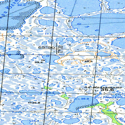 Avenza Systems Inc. Soviet Genshtab map - q43-083/084 - Russia digital map