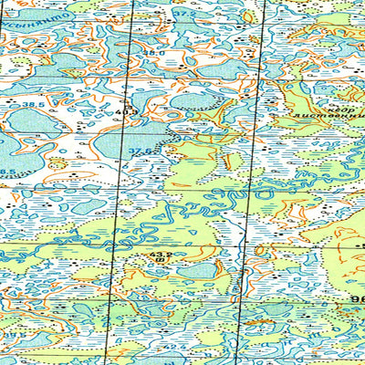Avenza Systems Inc. Soviet Genshtab map - q43-119/120 - Russia digital map