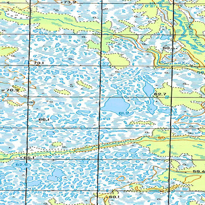 Avenza Systems Inc. Soviet Genshtab map - q43-139/140 - Russia digital map