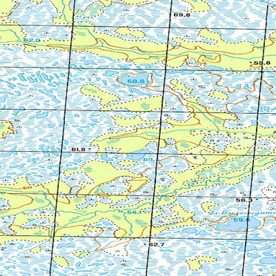 Avenza Systems Inc. Soviet Genshtab map - q43-143/144 - Russia digital map