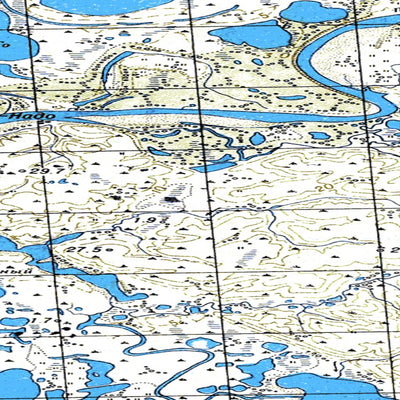 Avenza Systems Inc. Soviet Genshtab map - q44-001/002 - Russia digital map