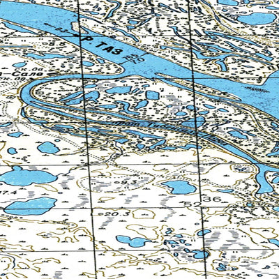 Avenza Systems Inc. Soviet Genshtab map - q44-027/028 - Russia digital map