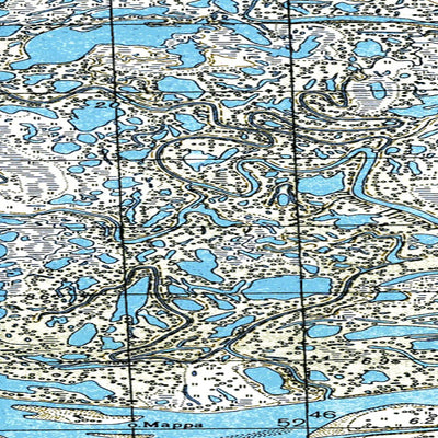 Avenza Systems Inc. Soviet Genshtab map - q44-027/028 - Russia digital map
