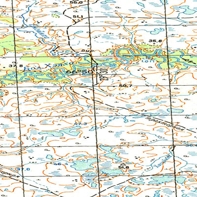 Avenza Systems Inc. Soviet Genshtab map - q44-039/040 - Russia digital map