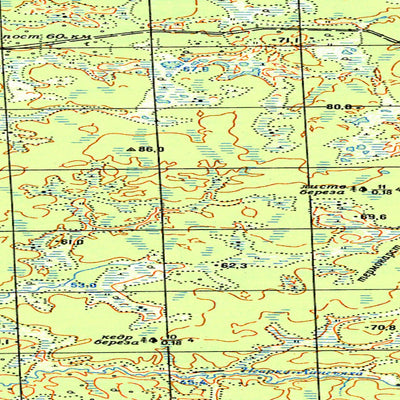 Avenza Systems Inc. Soviet Genshtab map - q44-075/076 - Russia digital map