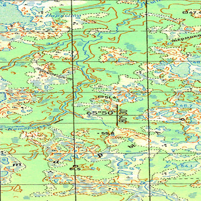 Avenza Systems Inc. Soviet Genshtab map - q44-077/078 - Russia digital map