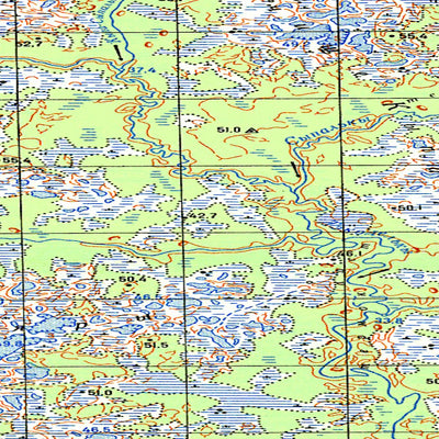 Avenza Systems Inc. Soviet Genshtab map - q44-089/090 - Russia digital map