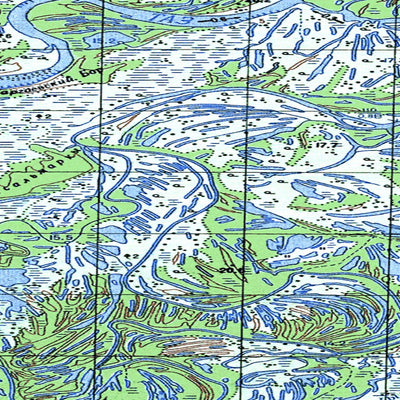 Avenza Systems Inc. Soviet Genshtab map - q44-103/104 - Russia digital map