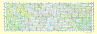 Avenza Systems Inc. Soviet Genshtab map - q44-109/110 - Russia digital map