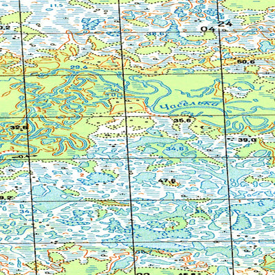 Avenza Systems Inc. Soviet Genshtab map - q44-111/112 - Russia digital map