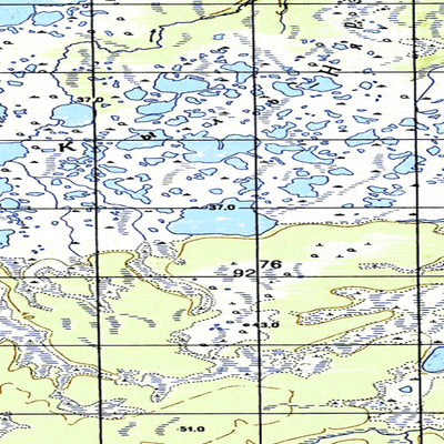 Avenza Systems Inc. Soviet Genshtab map - q44-113/114 - Russia digital map