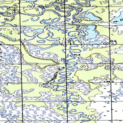 Avenza Systems Inc. Soviet Genshtab map - q44-113/114 - Russia digital map