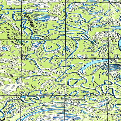 Avenza Systems Inc. Soviet Genshtab map - q44-115/116 - Russia digital map