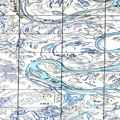 Avenza Systems Inc. Soviet Genshtab map - q44-127/128 - Russia digital map