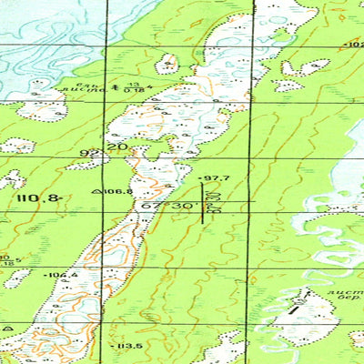 Avenza Systems Inc. Soviet Genshtab map - q45-019/020 - Russia digital map