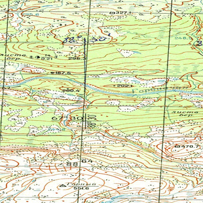 Avenza Systems Inc. Soviet Genshtab map - q45-021/022 - Russia digital map