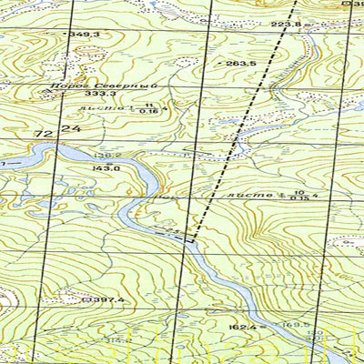 Avenza Systems Inc. Soviet Genshtab map - q45-059/060 - Russia digital map