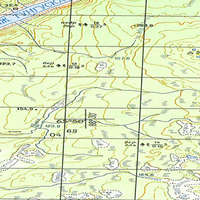 Avenza Systems Inc. Soviet Genshtab map - q45-081/082 - Russia digital map