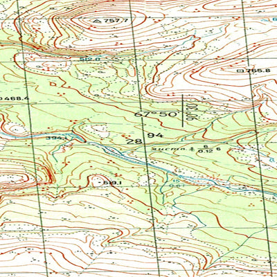 Avenza Systems Inc. Soviet Genshtab map - q46-001/002 - Russia digital map