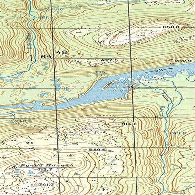 Avenza Systems Inc. Soviet Genshtab map - q46-027/028 - Russia digital map