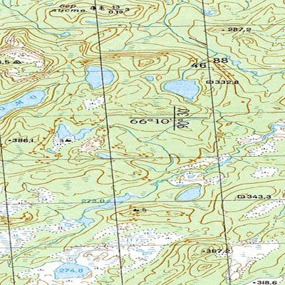 Avenza Systems Inc. Soviet Genshtab map - q46-061/062 - Russia digital map