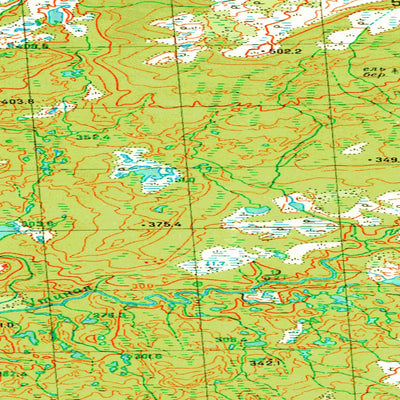 Avenza Systems Inc. Soviet Genshtab map - q46-073/074 - Russia digital map