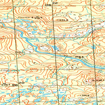 Avenza Systems Inc. Soviet Genshtab map - q46-075/076 - Russia digital map