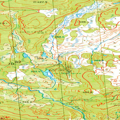 Avenza Systems Inc. Soviet Genshtab map - q46-085/086 - Russia digital map