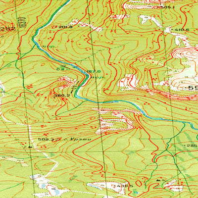 Avenza Systems Inc. Soviet Genshtab map - q46-085/086 - Russia digital map