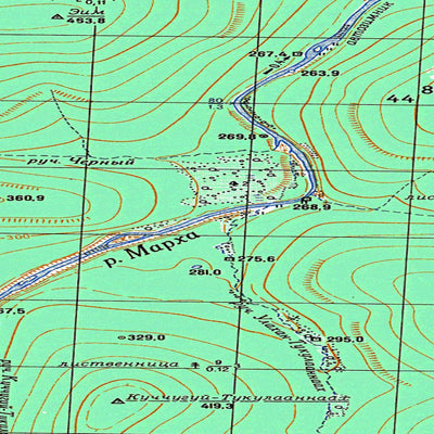 Avenza Systems Inc. Soviet Genshtab map - q49-069/070 - Russia digital map
