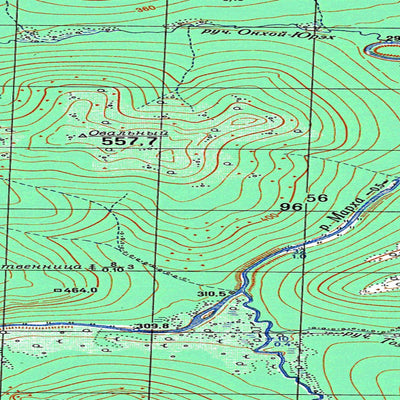 Avenza Systems Inc. Soviet Genshtab map - q49-081/082 - Russia digital map
