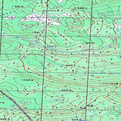 Avenza Systems Inc. Soviet Genshtab map - q49-093/094 - Russia digital map
