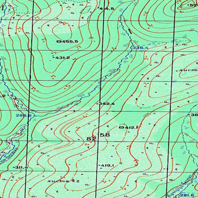Avenza Systems Inc. Soviet Genshtab map - q49-117/118 - Russia digital map