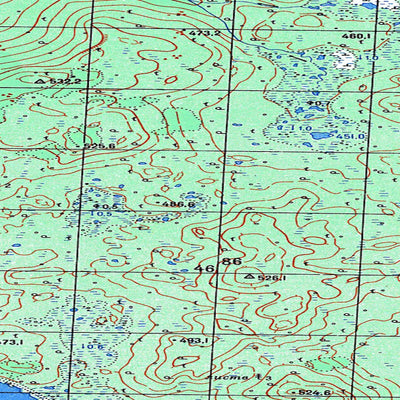 Avenza Systems Inc. Soviet Genshtab map - q49-129/130 - Russia digital map