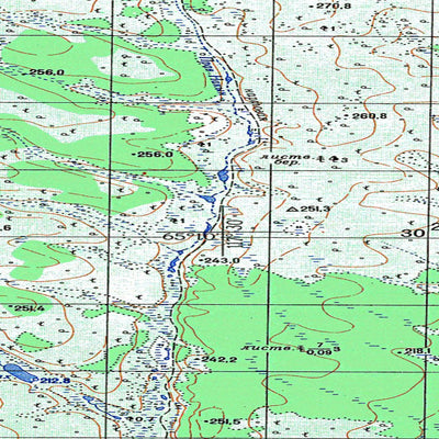 Avenza Systems Inc. Soviet Genshtab map - q50-103/104 - Russia digital map