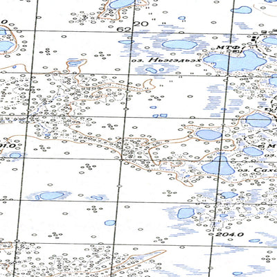 Avenza Systems Inc. Soviet Genshtab map - q50-131/132 - Russia digital map
