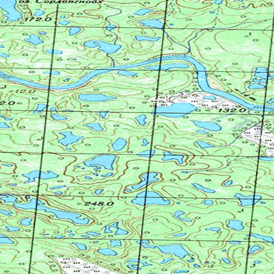 Avenza Systems Inc. Soviet Genshtab map - q51-035/036 - Russia digital map