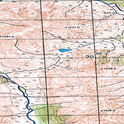 Avenza Systems Inc. Soviet Genshtab map - q52-003/004 - Russia digital map