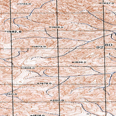 Avenza Systems Inc. Soviet Genshtab map - q52-017/018 - Russia digital map