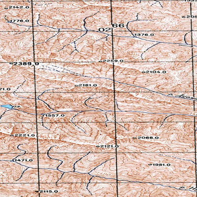 Avenza Systems Inc. Soviet Genshtab map - q52-017/018 - Russia digital map
