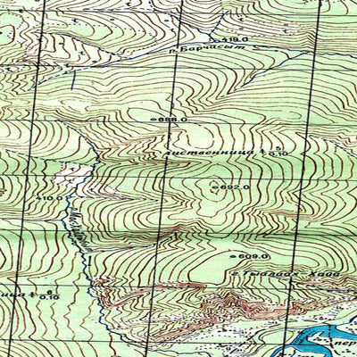 Avenza Systems Inc. Soviet Genshtab map - q52-059/060--(1952) - Russia digital map