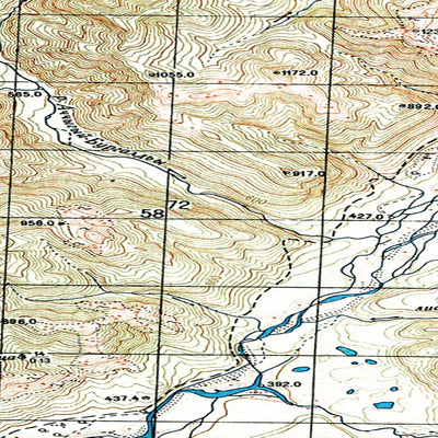 Avenza Systems Inc. Soviet Genshtab map - q52-129/130--(1950) - Russia digital map