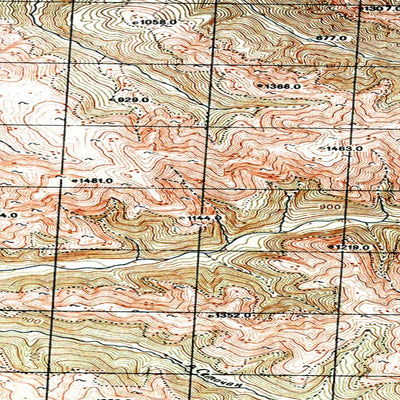 Avenza Systems Inc. Soviet Genshtab map - q52-129/130--(1950) - Russia digital map