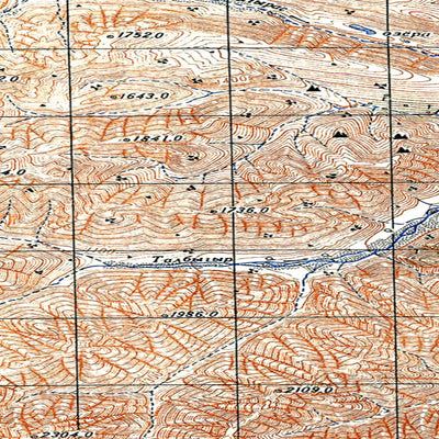 Avenza Systems Inc. Soviet Genshtab map - q55-101/102--(1946) - Russia digital map