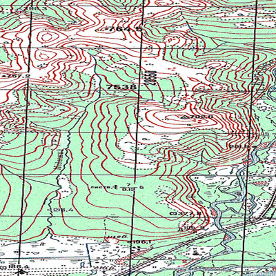 Avenza Systems Inc. Soviet Genshtab map - q58-009/010 - Russia digital map