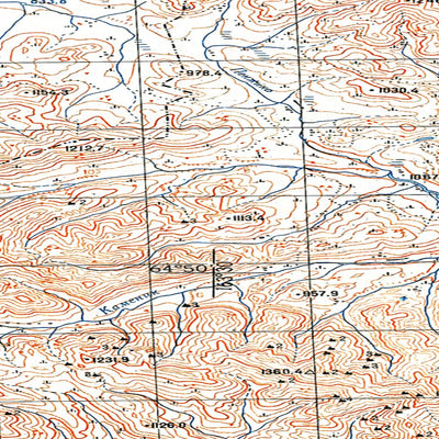 Avenza Systems Inc. Soviet Genshtab map - q58-111/112--(1972) - Russia digital map