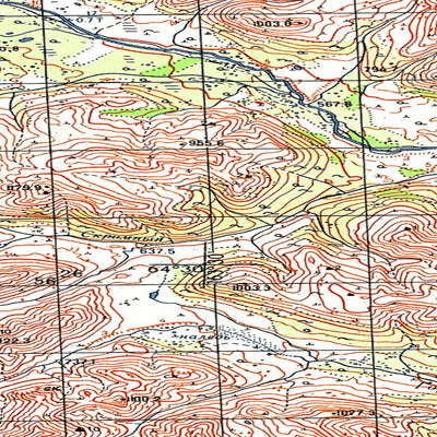 Avenza Systems Inc. Soviet Genshtab map - q58-123/124--(1972) - Russia digital map