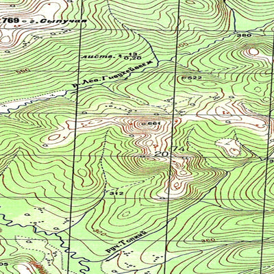 Avenza Systems Inc. Soviet Genshtab map - q58-141/142--(1953) - Russia digital map