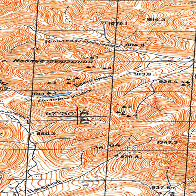 Avenza Systems Inc. Soviet Genshtab map - q60-009/010 - Russia digital map